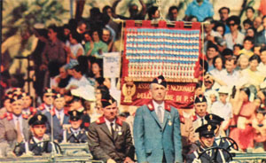 Prima parata del medagliere Festa Polizia 6.7.1969 Nettuno